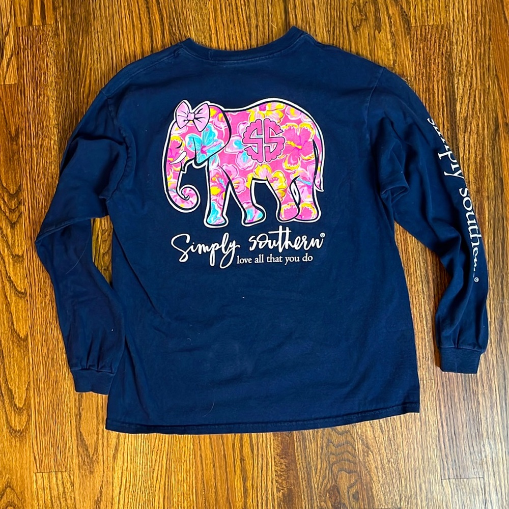 Simply southern youth large shirt